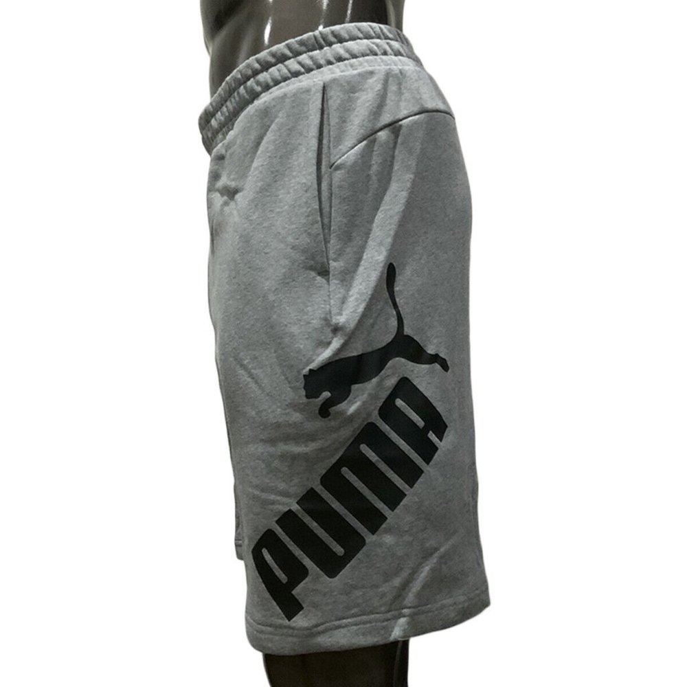 NWT PUMA AUTHENTIC SPORTS MEN'S GRAY PULL ON SUPER SOFT SHORTS SIZE S M